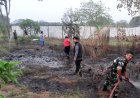 Kebakaran Lahan Satu Hektare di Kompleks Perumahan Puspom TNI AD Cileungsi Berhasil Dipadamkan
